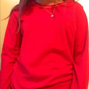 Red soft pajama top